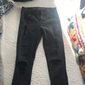 Articles of Society Black Ripped Jeans